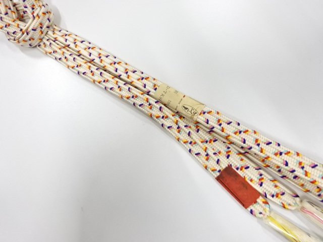 JAPANESE KIMONO / UNUSED HAND-TIED OBIJIME
